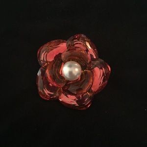 Swarovski Hibiscus Brooch - Retired